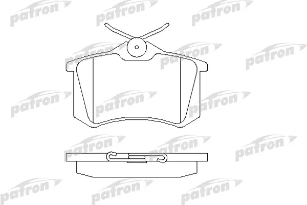 

Тормозные колодки PATRON дисковые PBP1083