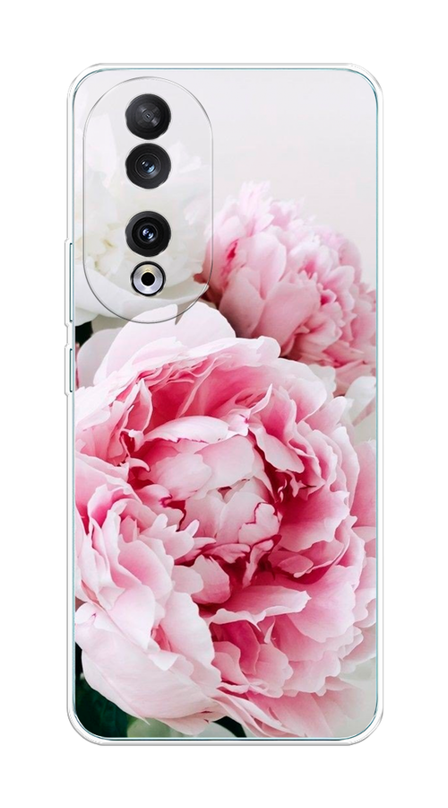 

Чехол на Honor 90 "Розовые и белые пионы", Розовый;белый, 6121450-1