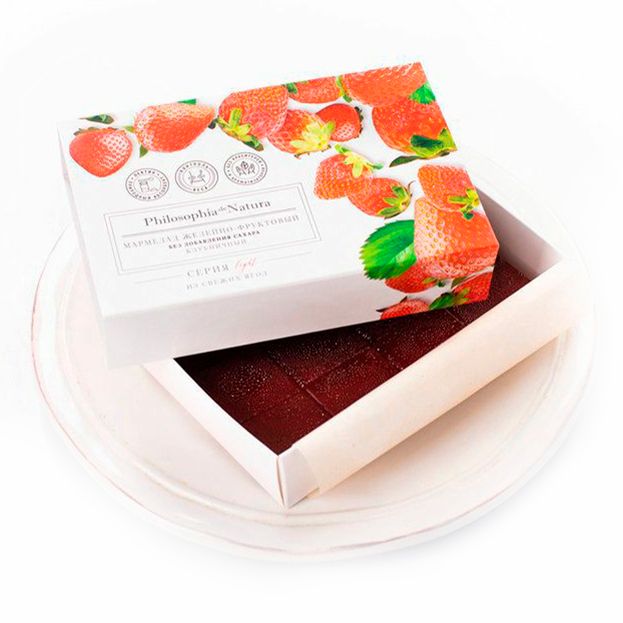 Мармелад Philosophia de Natura Light клубничный желейный 170 г