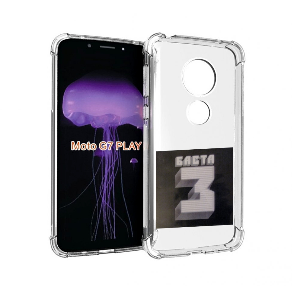 

Чехол MyPads Баста 3 для Motorola Moto G7 Play, Прозрачный, Tocco