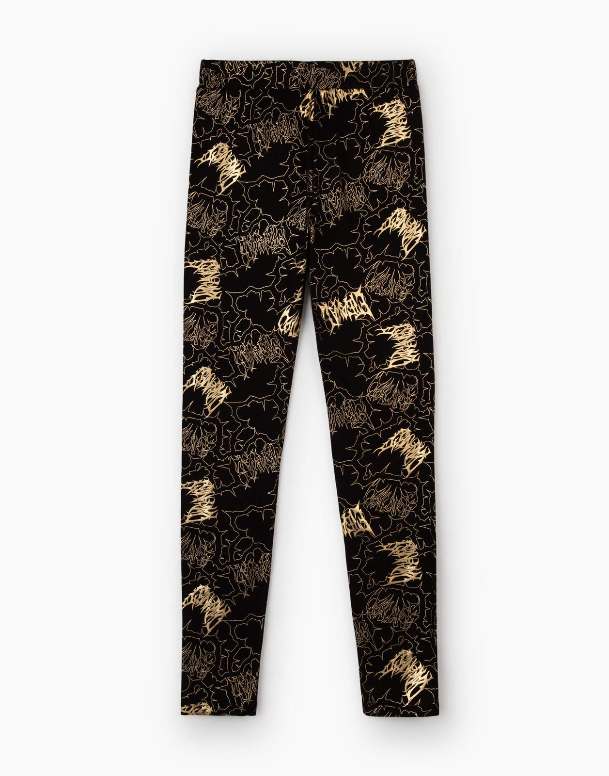 

Легинсы для девочки Gloria Jeans GLG000149 золотистый/черный 12-14л/164, GLG000149
