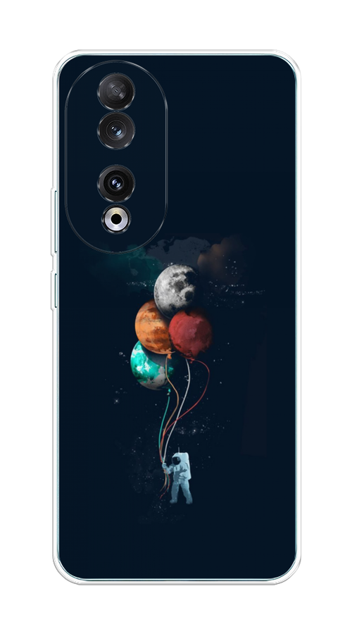 

Чехол на Honor 90 "Космонавт с шариками", Разноцветный, 6121450-1