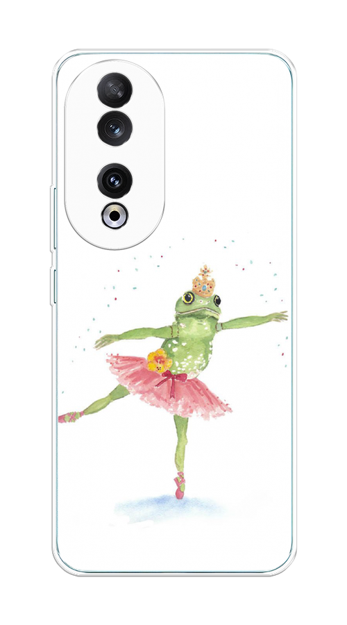 

Чехол на Honor 90 "Лягушка-балерина", Зеленый, 6121450-1