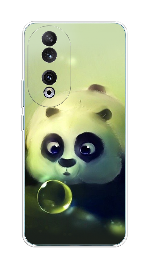 

Чехол на Honor 90 "Малыш панды", Зеленый;черный;серый, 6121450-1