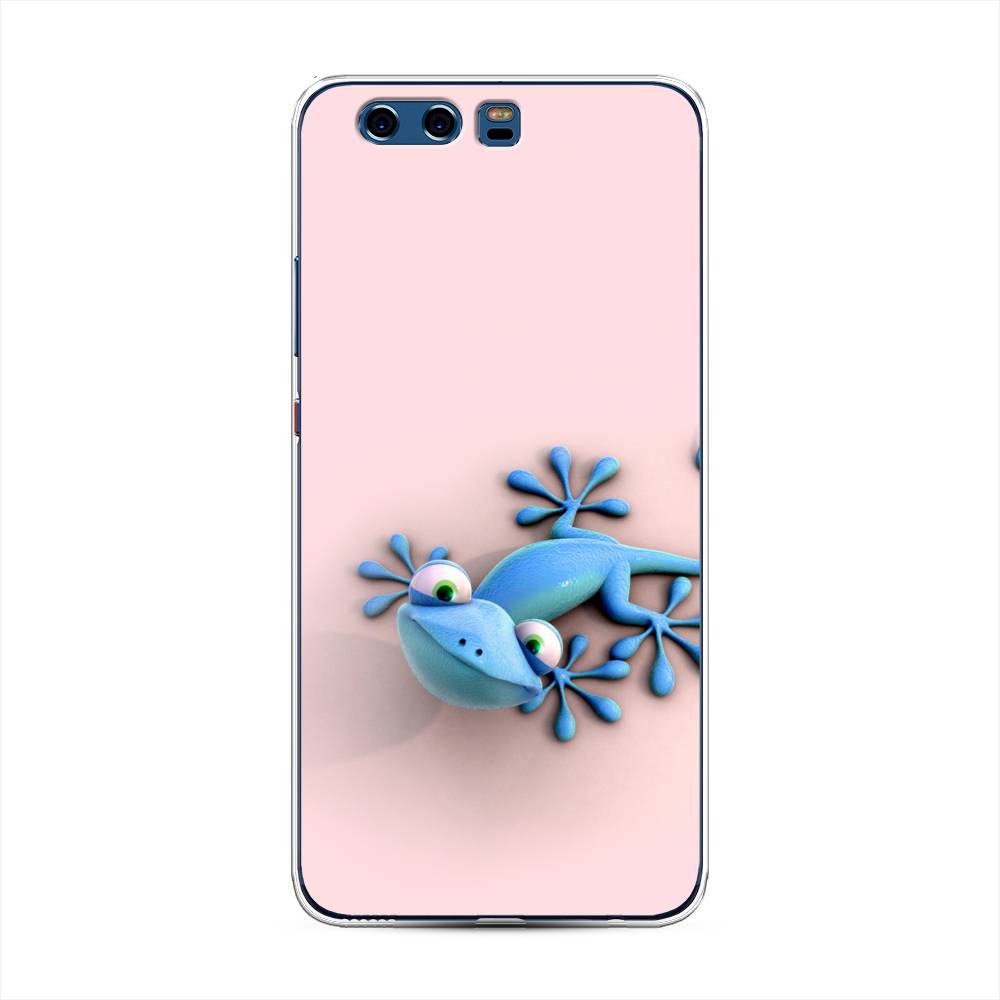 

Чехол Awog на Huawei P10 Plus "Голубая ящерка", Разноцветный, 62350-2