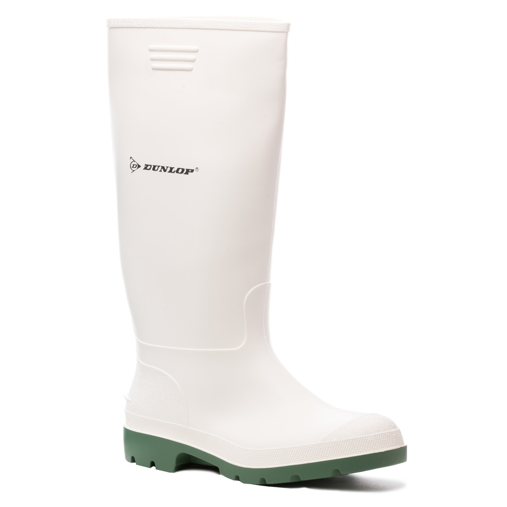 

Резиновые сапоги рабочие мужские DUNLOP HYGRADE белые 43 RU, Белый, HYGRADE