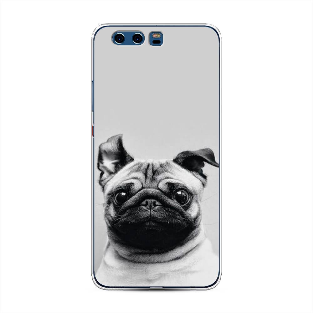 

Чехол Awog на Huawei P10 Plus "Ушастый мопс", Разноцветный, 62350-1