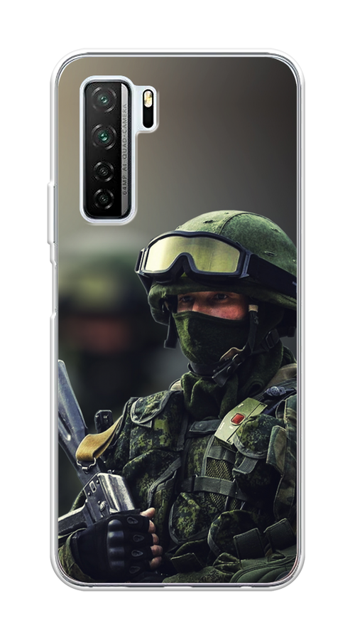 

Чехол Awog на Huawei P40 lite 5G "Солдат", Зеленый;серый, 6103050-5