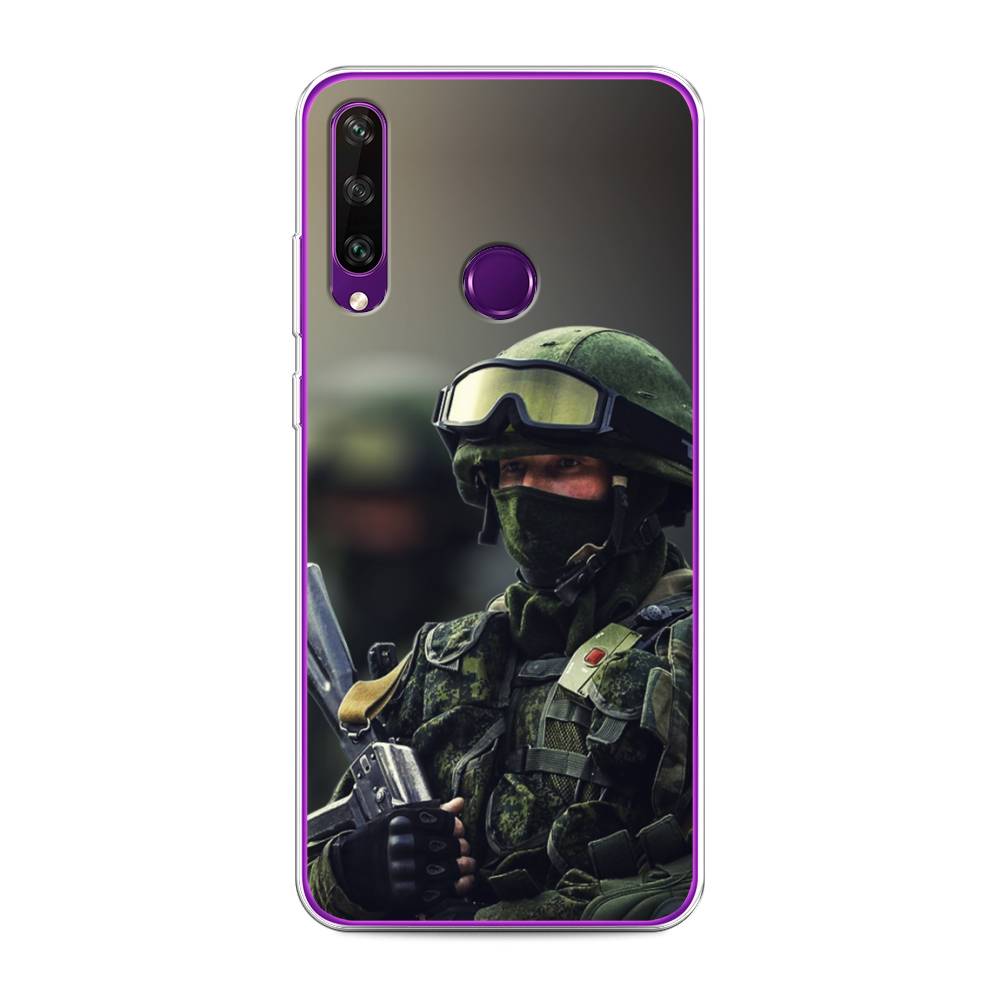 

Чехол Awog на Huawei Y6p "Солдат", Зеленый;серый, 6103250-5