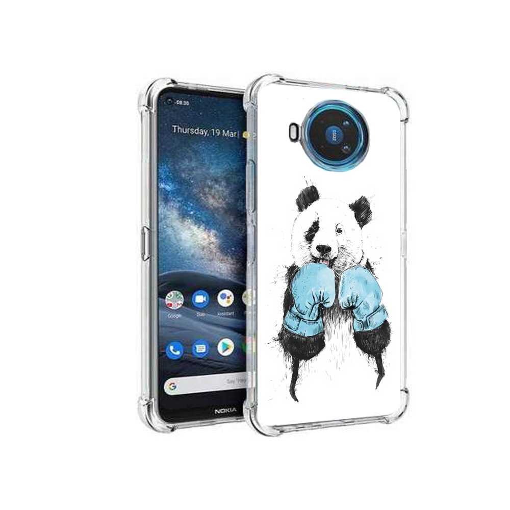 

Чехол MyPads Tocco для Nokia X100 панда боксер (PT227057.109.531), Прозрачный, Tocco