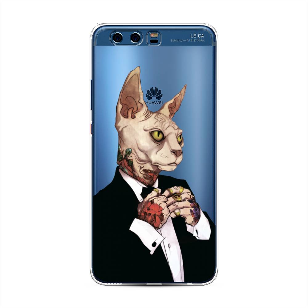 

Чехол Awog на Huawei P10 Plus "Татуированный сфинкс", Разноцветный, 62350-7