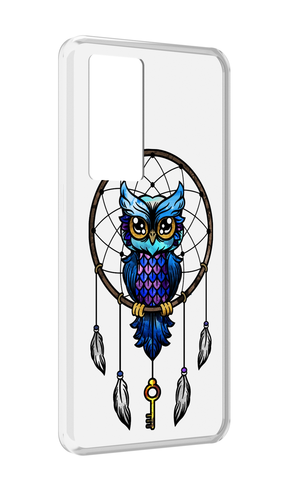 

Чехол MyPads умная-фиолетовая-сова для Realme GT Master Explorer Edition, Прозрачный, Tocco