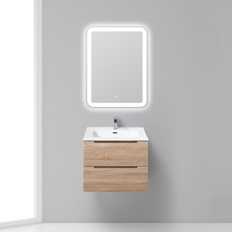 

Мебель для ванной BelBagno Etna 60 rovere bianco, Белый