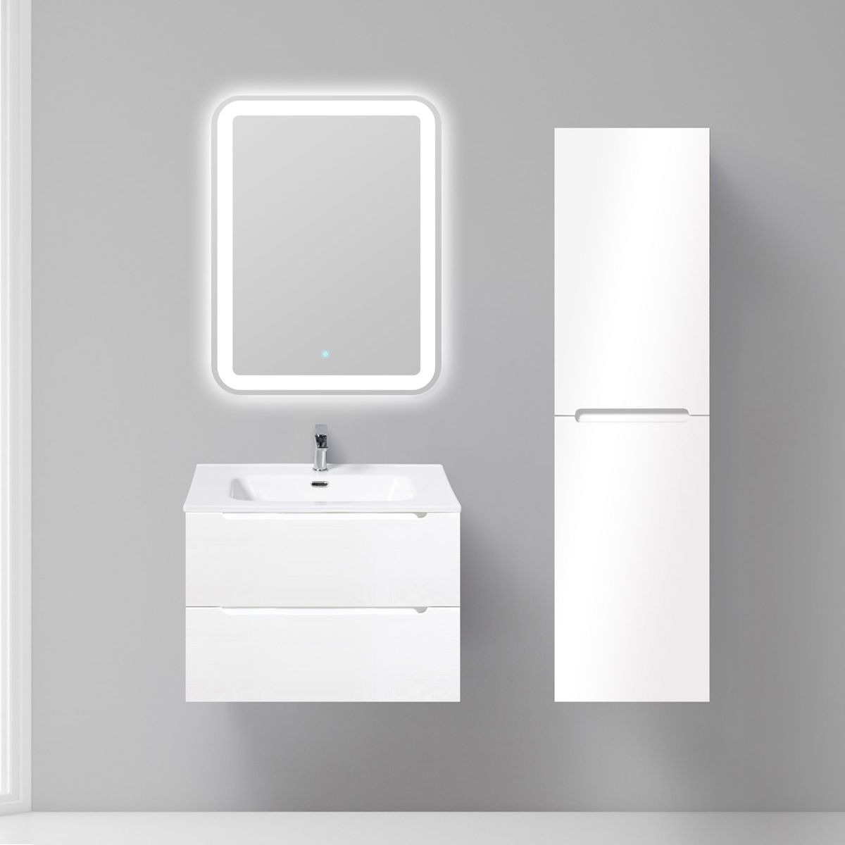 

Мебель для ванной BelBagno Etna 70 bianco lucido