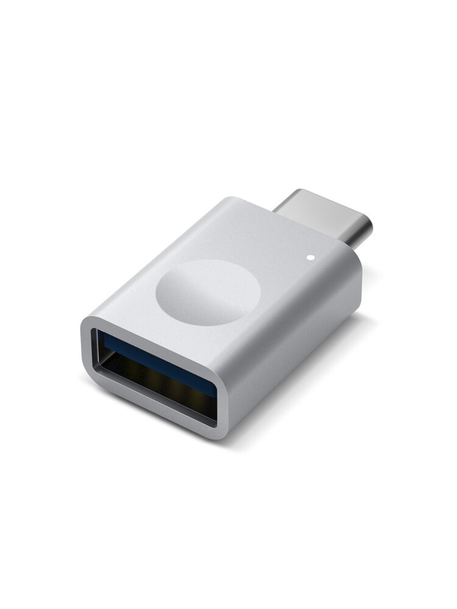 

Кабель для компьютера Elago USB-C to USB-A (EADP-LEDUSBC-SL), Серебристый, USB-C to USB-A