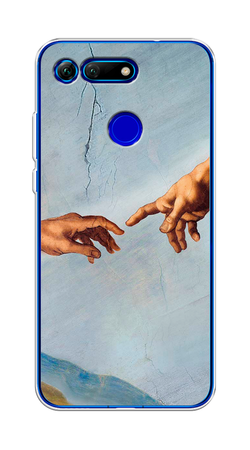 

Чехол Awog на Honor V20 (View 20) "Сотворение Адама", Голубой;коричневый;серый, 67350-9