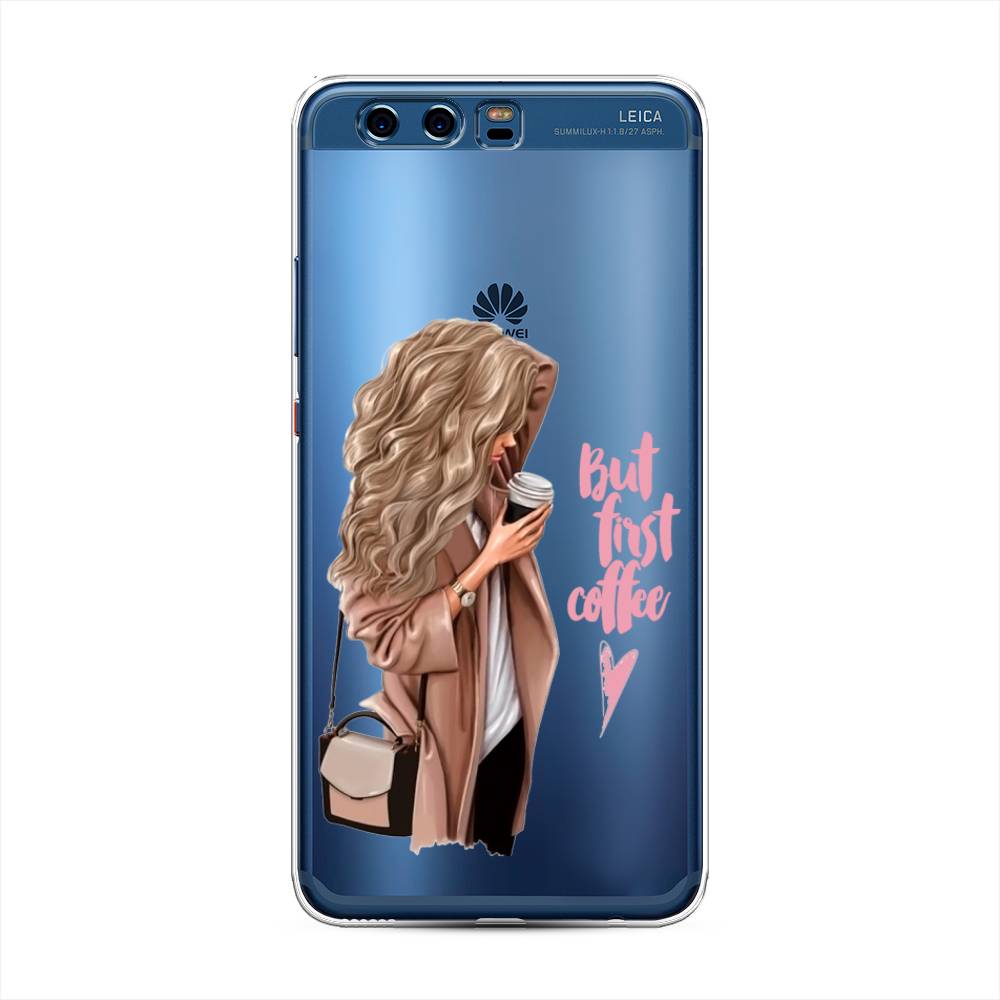 

Чехол Awog "Девушка с кофе" для Huawei P10 Plus