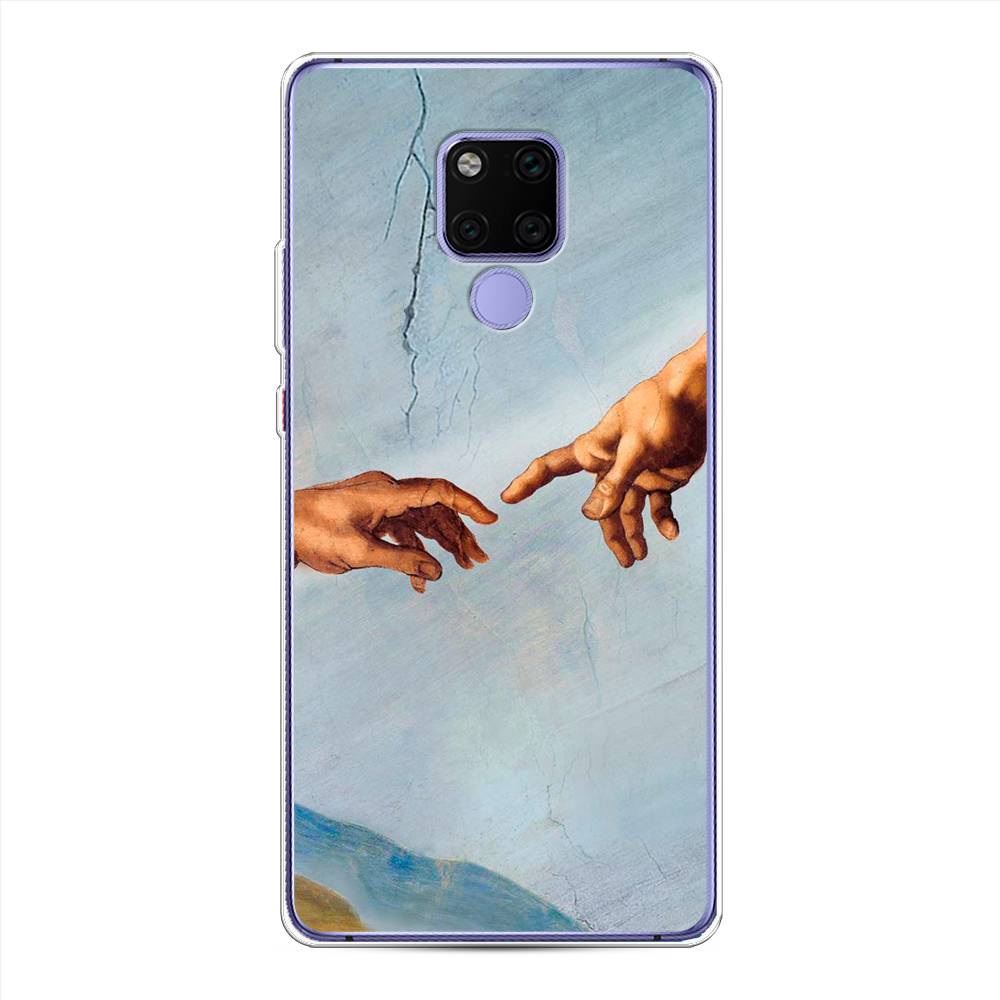 фото Чехол awog "сотворение адама" для huawei mate 20x