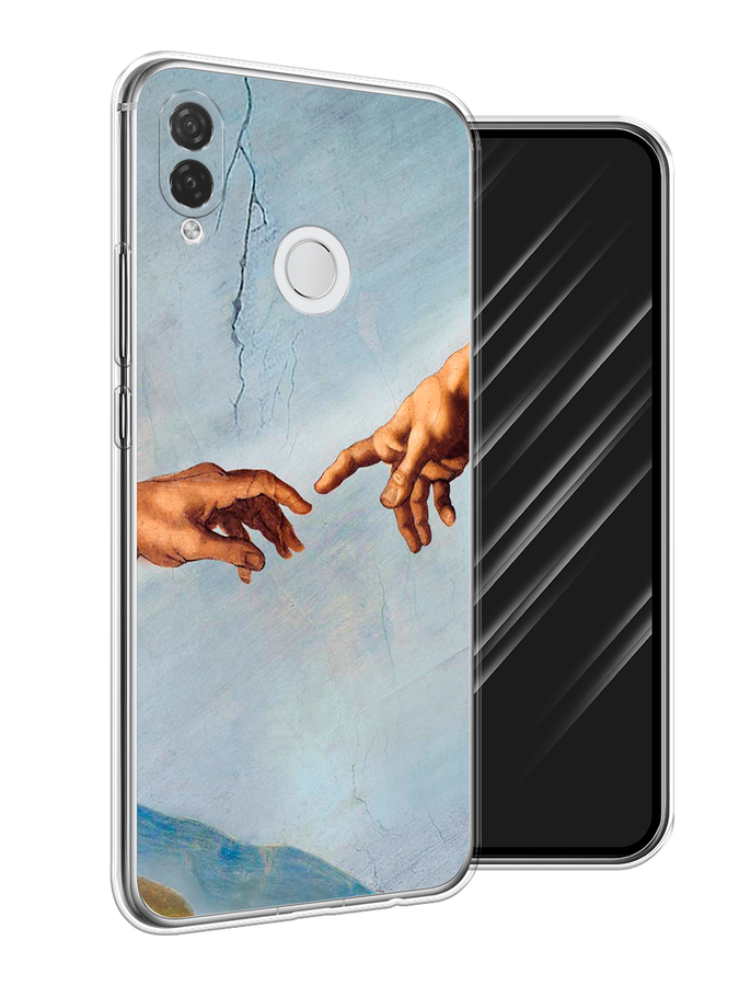 

Чехол Awog на Huawei P Smart Plus "Сотворение Адама", Голубой;коричневый;серый, 68250-9