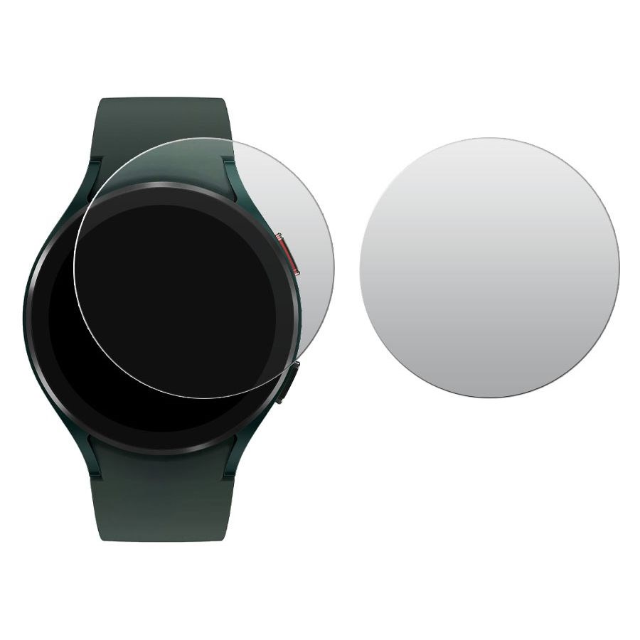 

Стекло защитное гибридное МАТОВОЕ Krutoff для Samsung Galaxy Watch 4 (40mm) (2шт.)