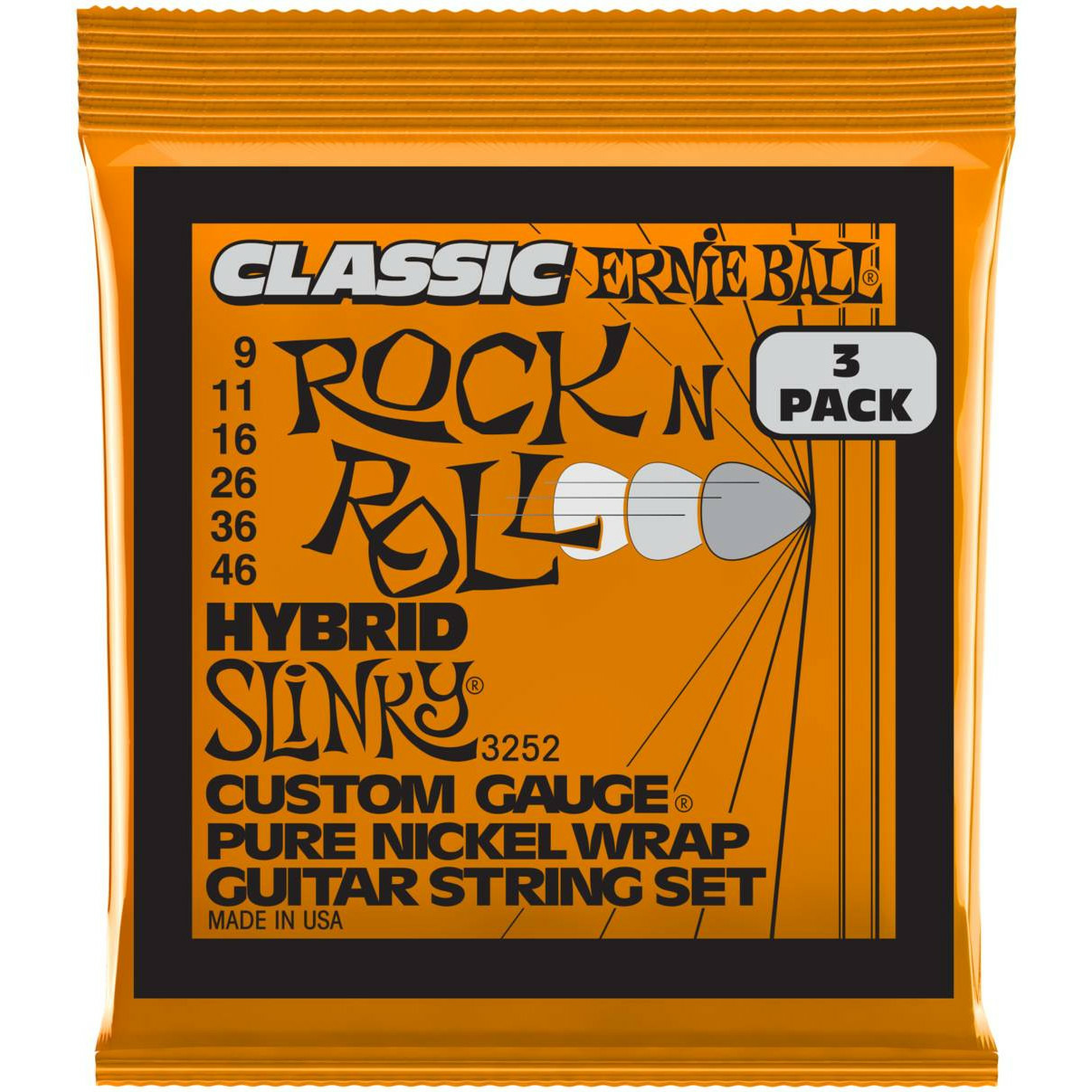 

Струны для электрогитары Ernie Ball 3252, 3252