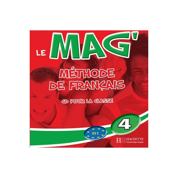 Книга Le Mag' 4 audio classe CD (x2)