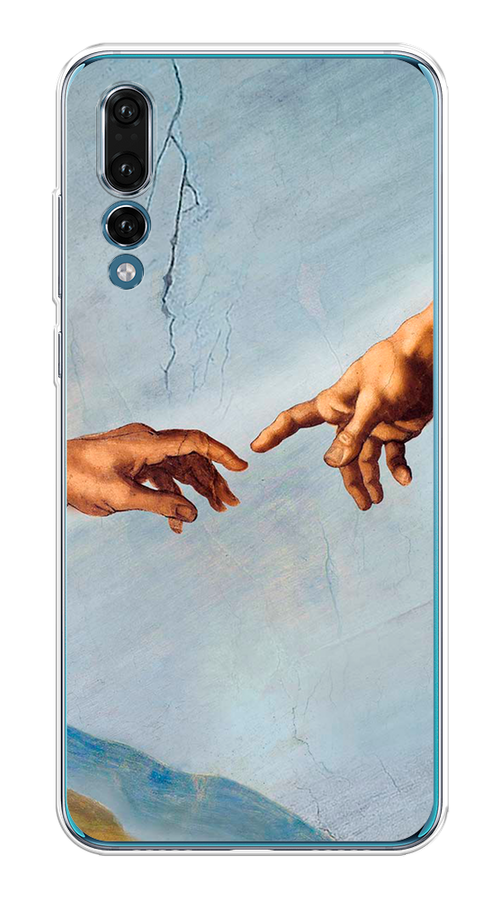 

Чехол Awog на Huawei P20 Pro "Сотворение Адама", Голубой;коричневый;серый, 65050-9
