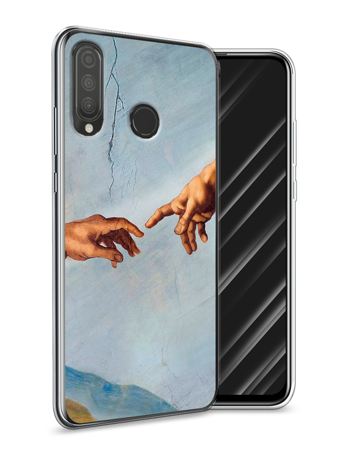 

Чехол Awog на Huawei P30 Lite "Сотворение Адама", Голубой;коричневый;серый, 67950-9