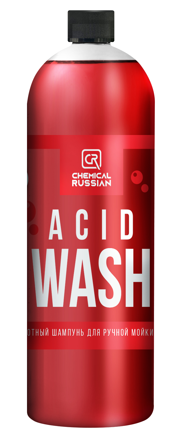 Автошампунь Chemical Russian Acid Wash кислотный 1 л 699₽