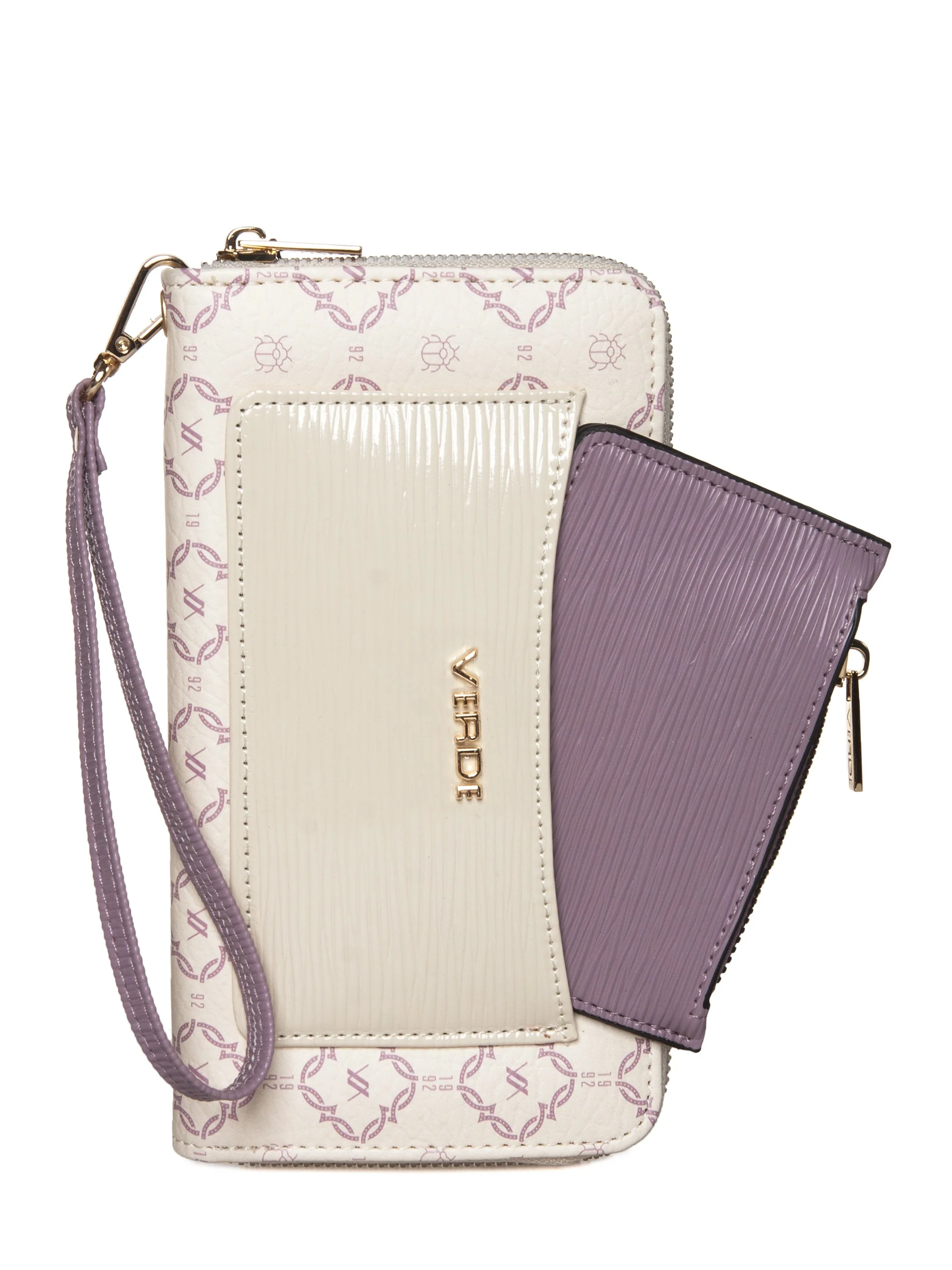 Кошелек женский VERDE 1193ve-18 ivory/lilac