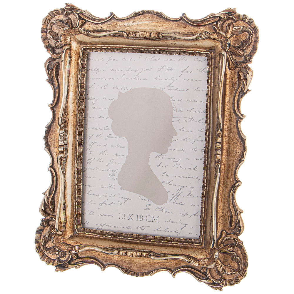 

Фоторамка Lefard 21х3х25.5см полистоун 251-569_, Золотистый