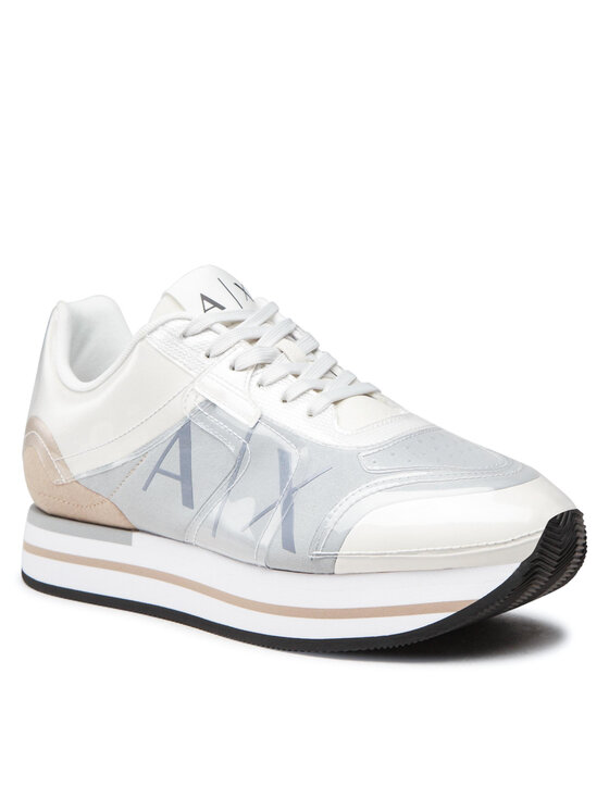 

Кроссовки XDX085 XV421 K525 Armani Exchange белый 40 EU, XDX085 XV421