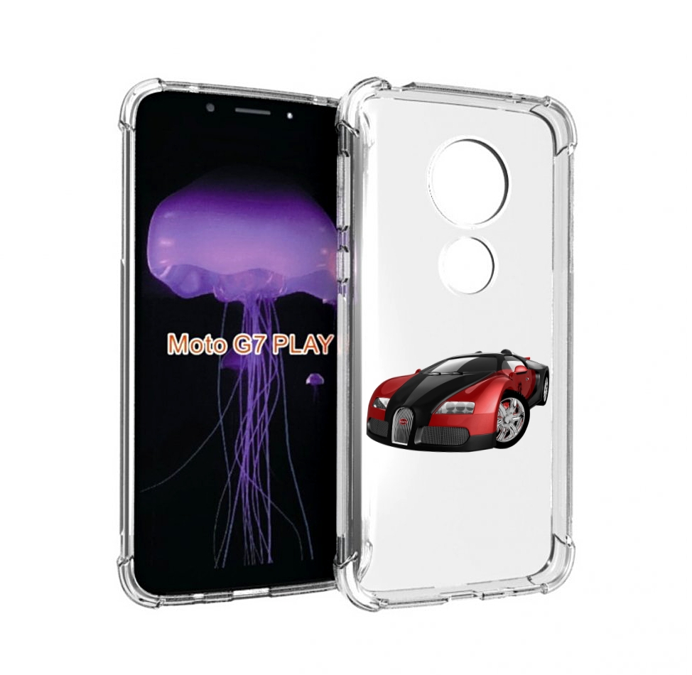 

Чехол MyPads Бука мужской для Motorola Moto G7 Play, Прозрачный, Tocco