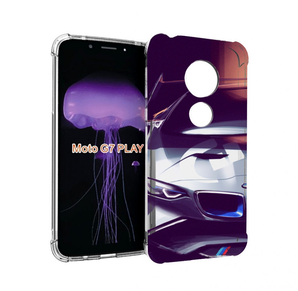 

Чехол MyPads Бэмвэ мужской для Motorola Moto G7 Play, Прозрачный, Tocco