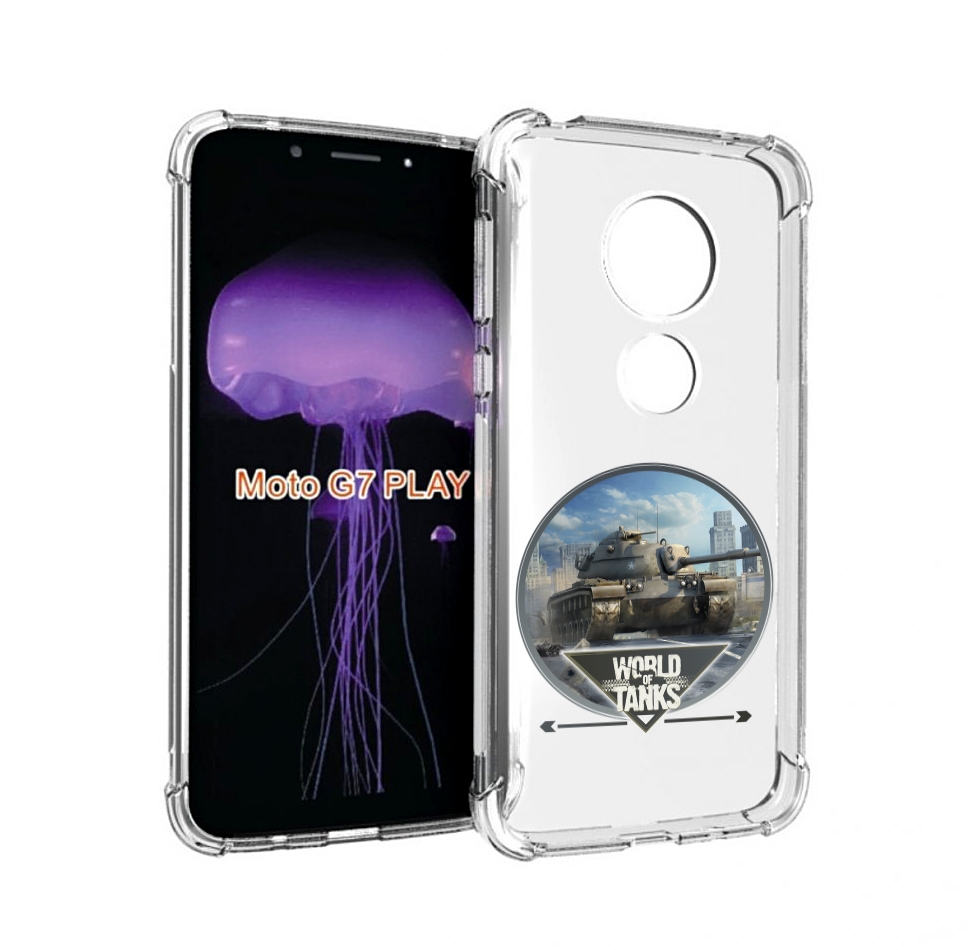 

Чехол MyPads Мир танков для Motorola Moto G7 Play, Прозрачный, Tocco