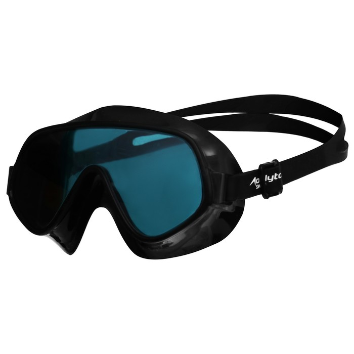 Очки для плавания ONLYTOP для взрослых, черные (CF-15001)