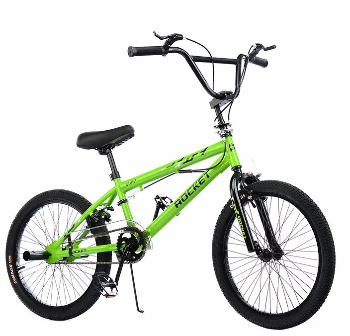 фото Велосипед bmx rocket цвет зеленый, 20 r0046