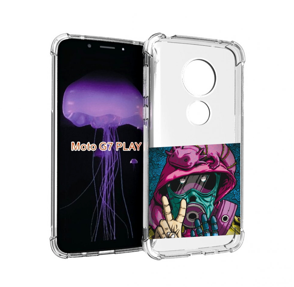 

Чехол MyPads Всем-мир для Motorola Moto G7 Play, Прозрачный, Tocco