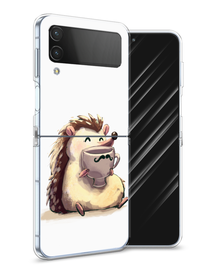 

Чехол Awog на Samsung Galaxy Z Flip 4 / Самсунг Z Flip 4 "Еж кофеман", Разноцветный, 2106650-10