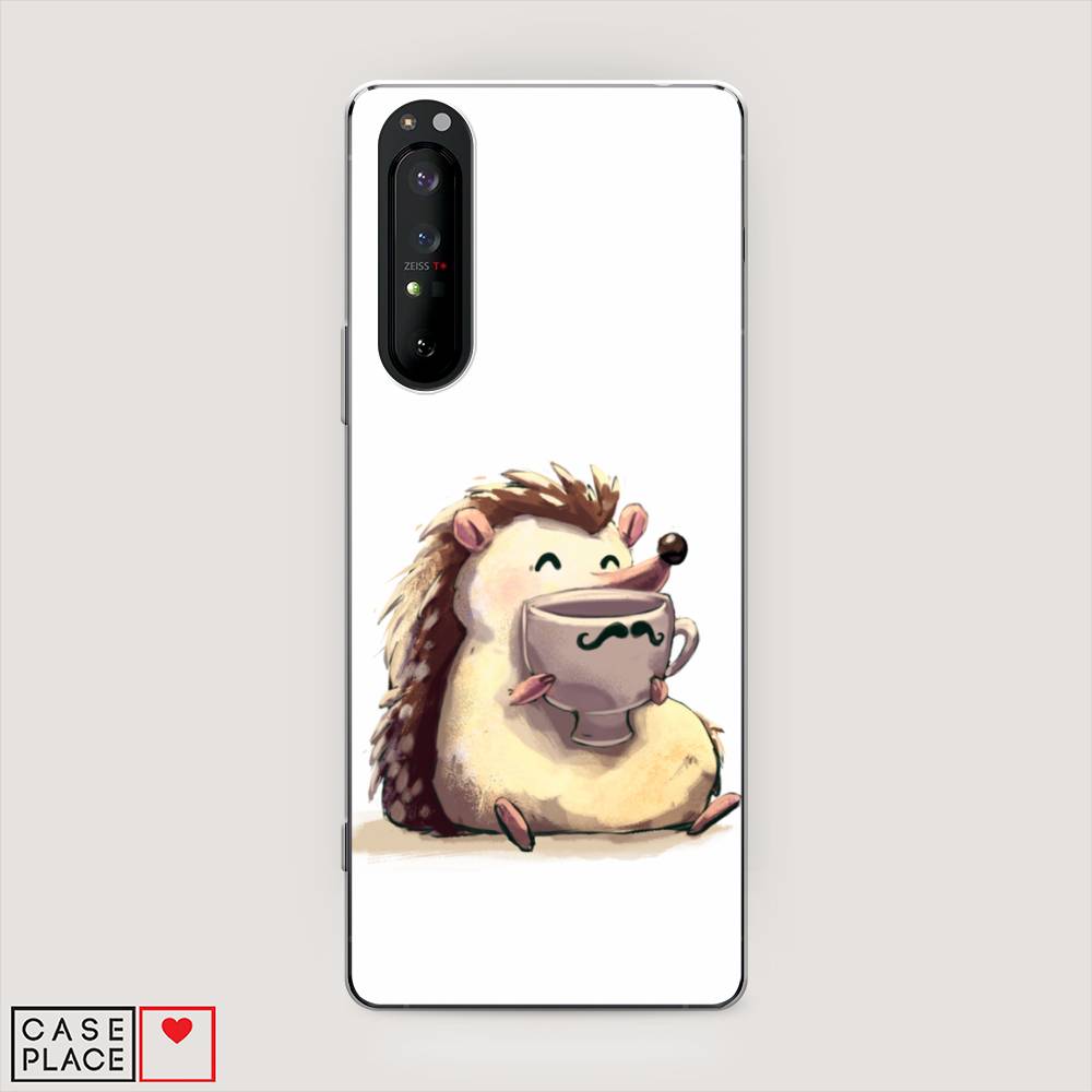 

Чехол Awog на Sony Xperia 1 II "Еж кофеман", Разноцветный, 54550-10