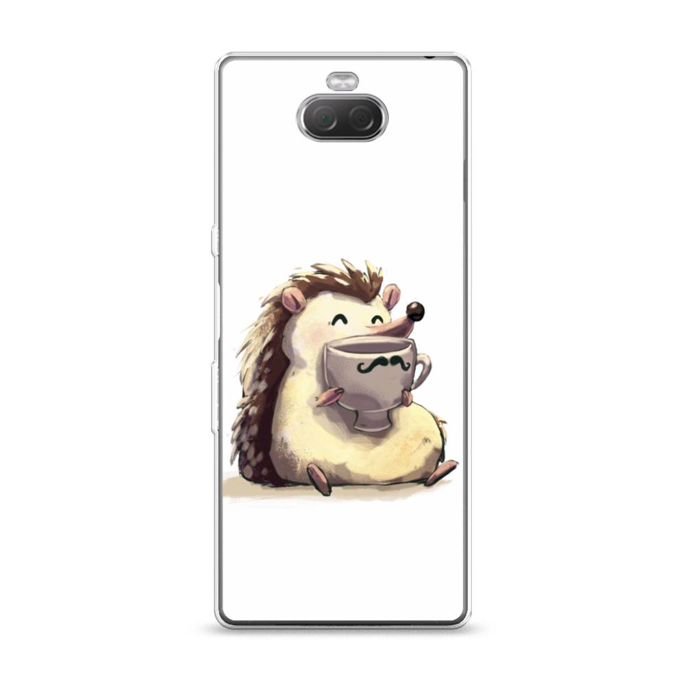 

Чехол Awog на Sony Xperia 10/XA3 "Еж кофеман", Разноцветный, 54050-10