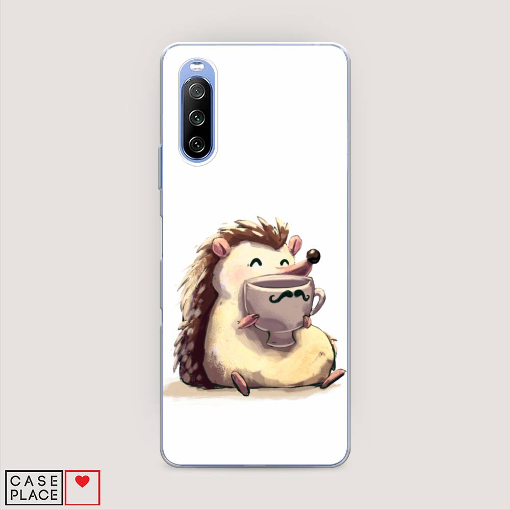 

Чехол Awog на Sony Xperia 10 III "Еж кофеман", Разноцветный, 54950-10