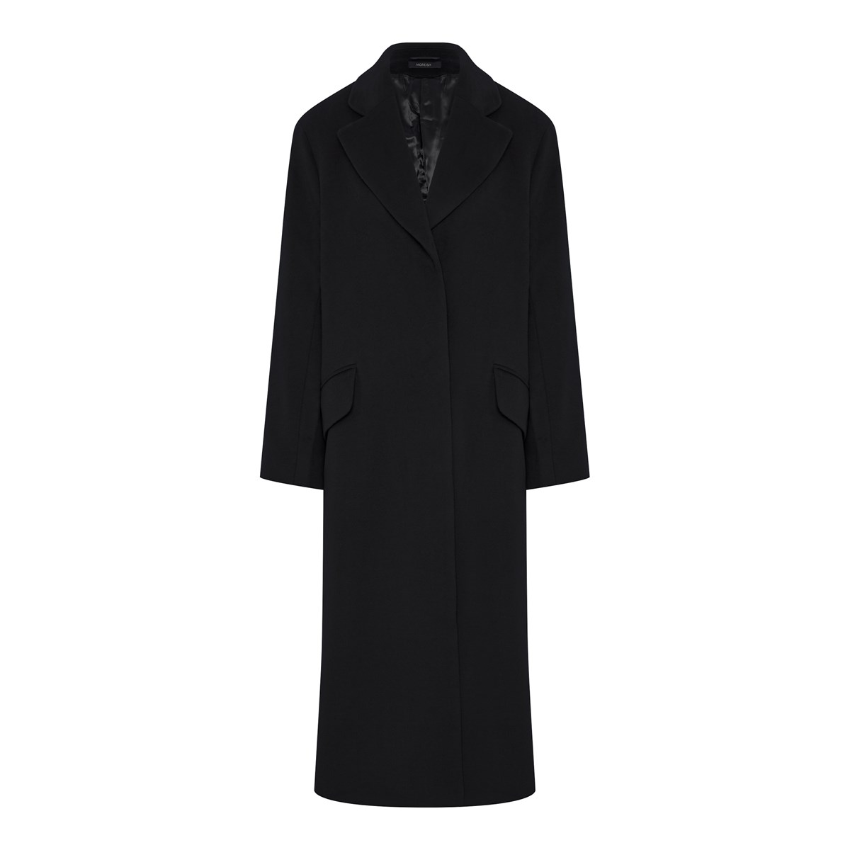 

Пальто женское Moreish 31363 черное S, Черный, 31363