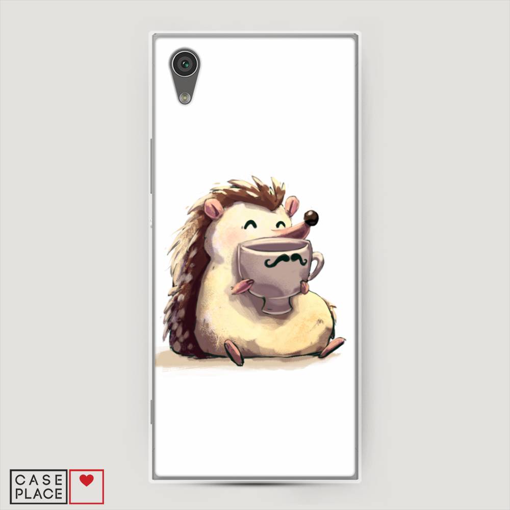 

Чехол Awog на Sony Xperia L1 "Еж кофеман", Разноцветный, 52550-10