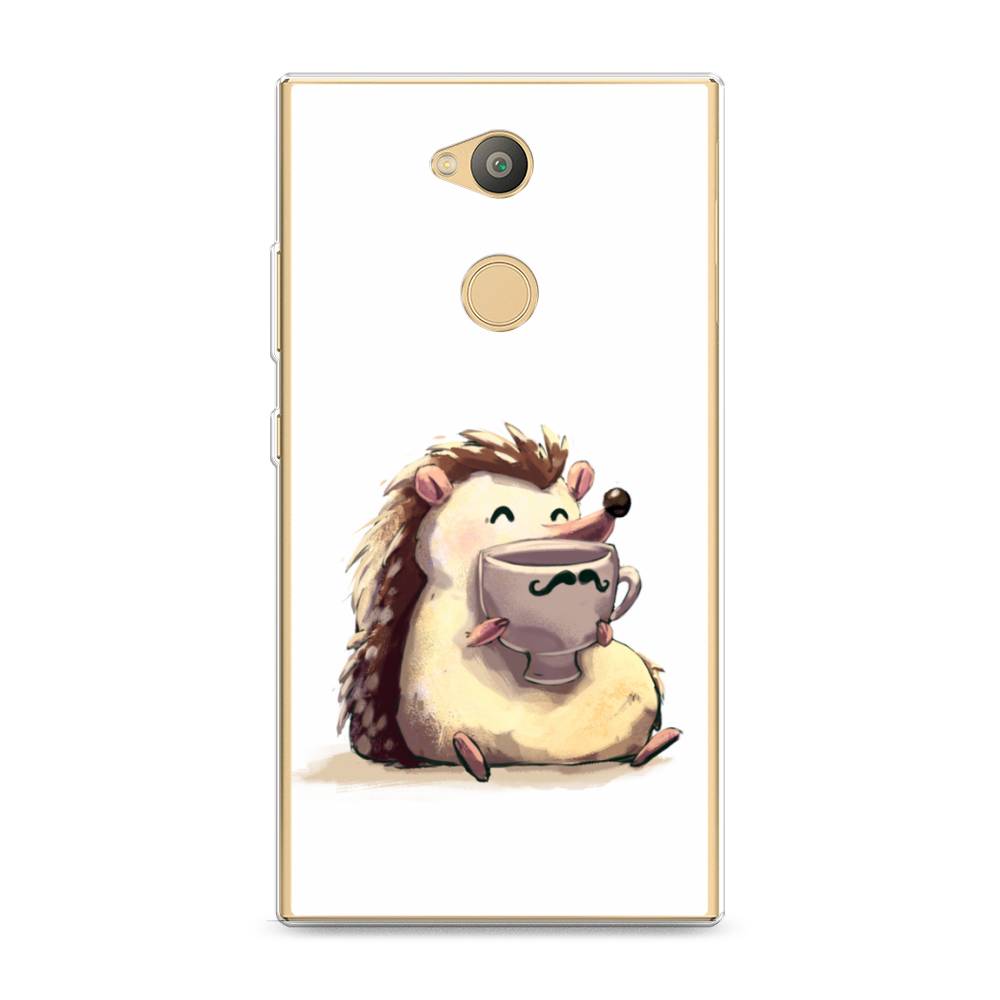 

Чехол Awog на Sony Xperia L2 "Еж кофеман", Разноцветный, 53450-10