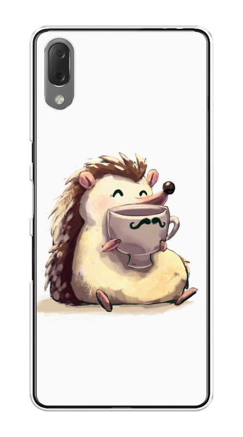 

Чехол Awog на Sony Xperia L3 "Еж кофеман", Разноцветный, 54450-10