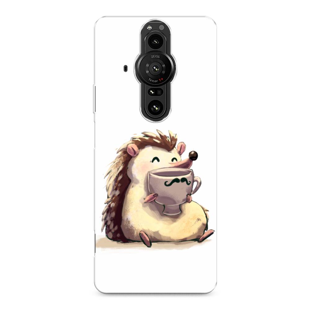 

Чехол Awog на Sony Xperia Pro-I "Еж кофеман", Разноцветный, 55050-10