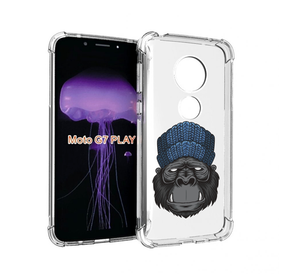 

Чехол MyPads Горила для Motorola Moto G7 Play, Прозрачный, Tocco