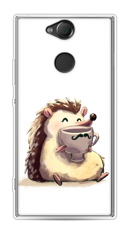 

Чехол Awog на Sony Xperia XA2 "Еж кофеман", Разноцветный, 53150-10