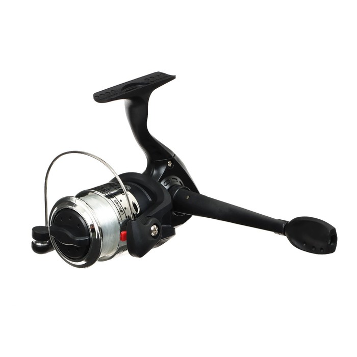 Катушка оснащенная BH200, пластиковая шпуля, 3ВВ, 5,1:1, цвет серебро (9213094)